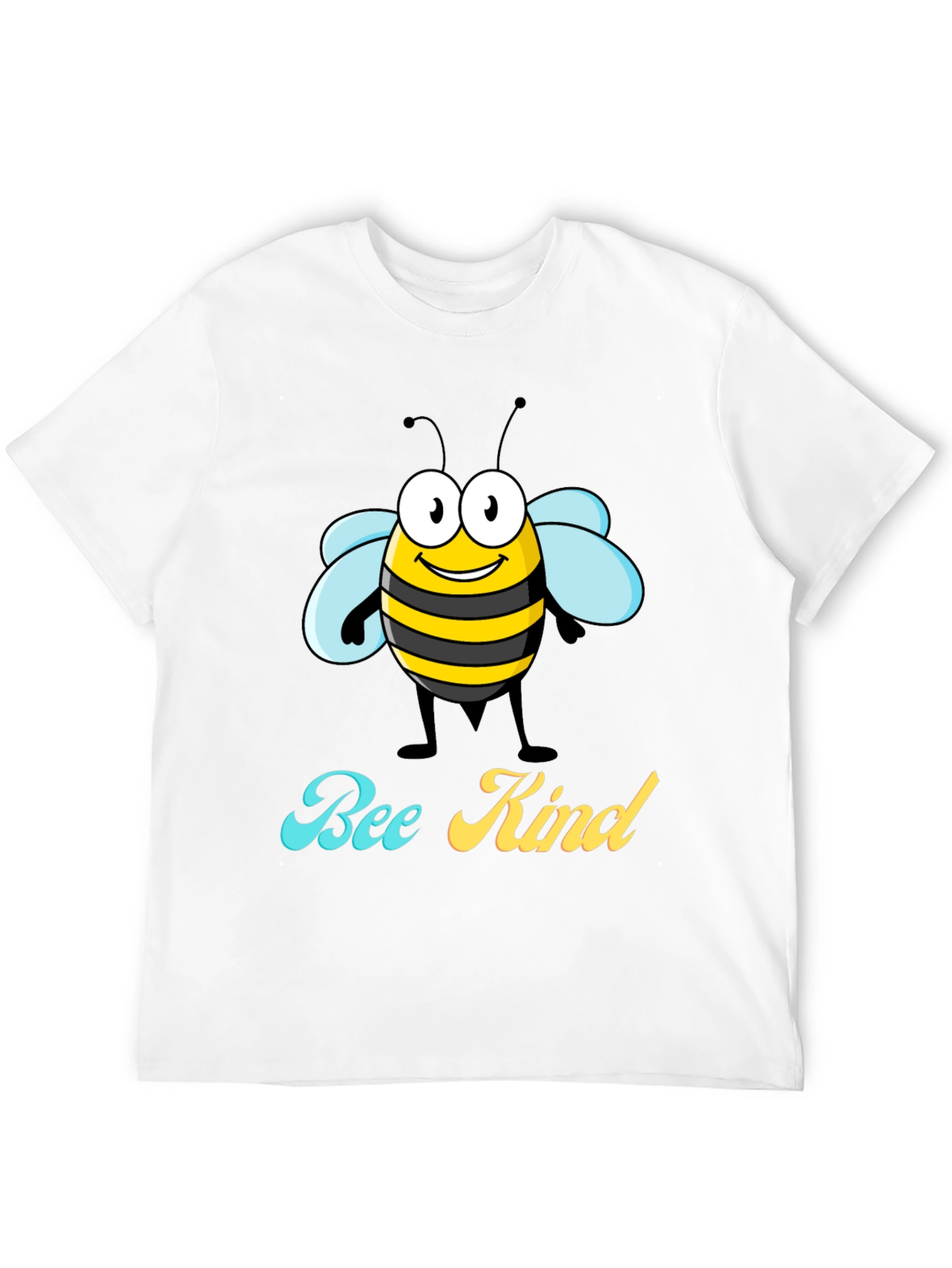 Bee Kind Graphic T-Shirt - Black Crew Neck Tee