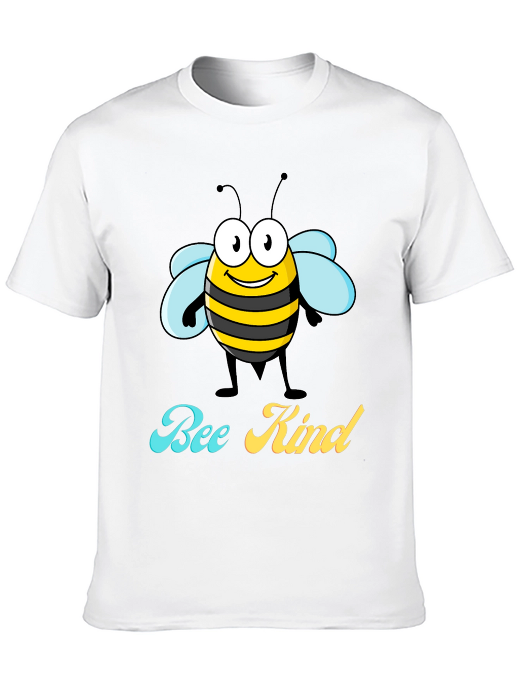 Bee Kind Graphic T-Shirt - Black Crew Neck Tee