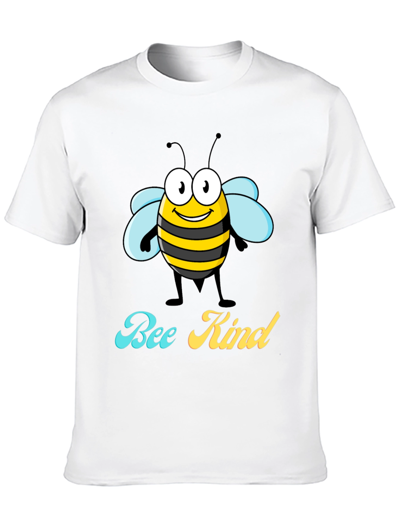 Bee Kind Graphic T-Shirt - Black Crew Neck Tee