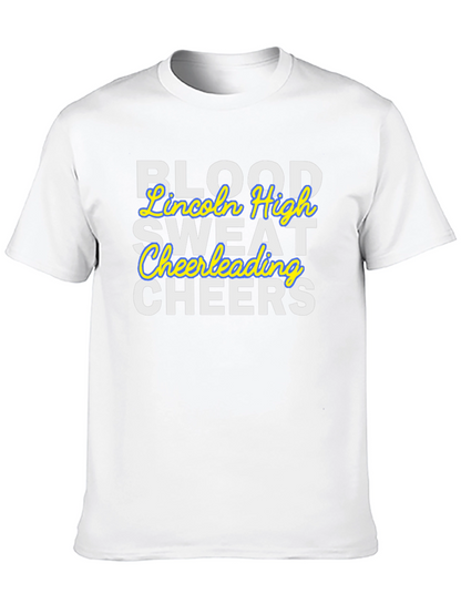 Blood Sweat Cheerleading Black T-Shirt