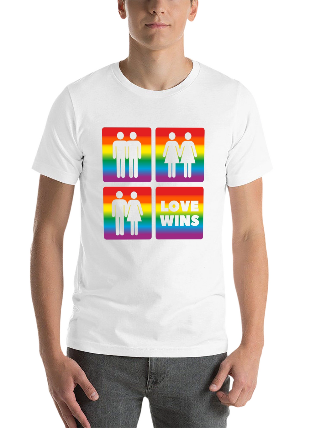 Love Wins LGBT Pride Graphic Tee