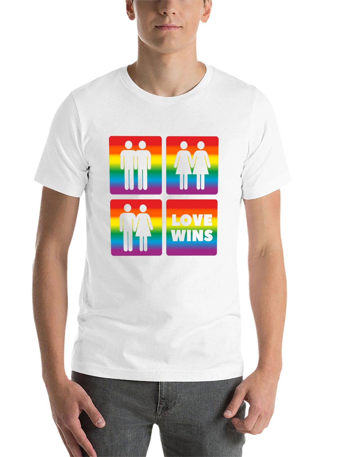Love Wins LGBT Pride Graphic Tee