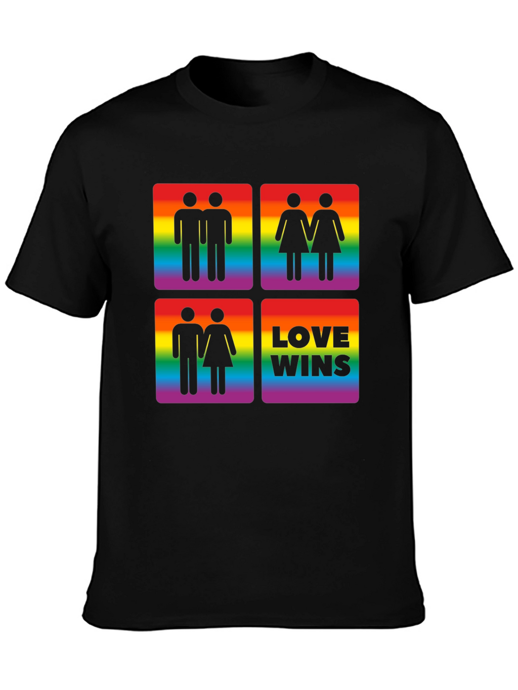 Love Wins LGBT Pride Graphic Tee