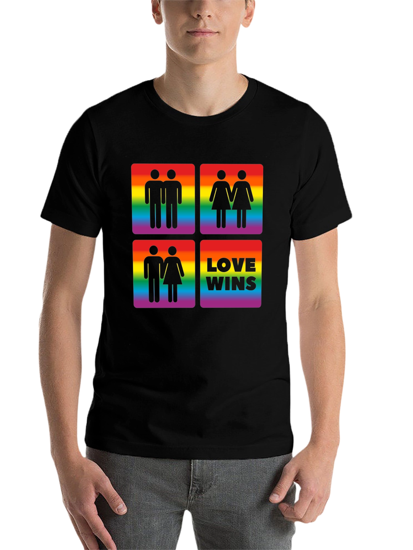 Love Wins LGBT Pride Graphic Tee