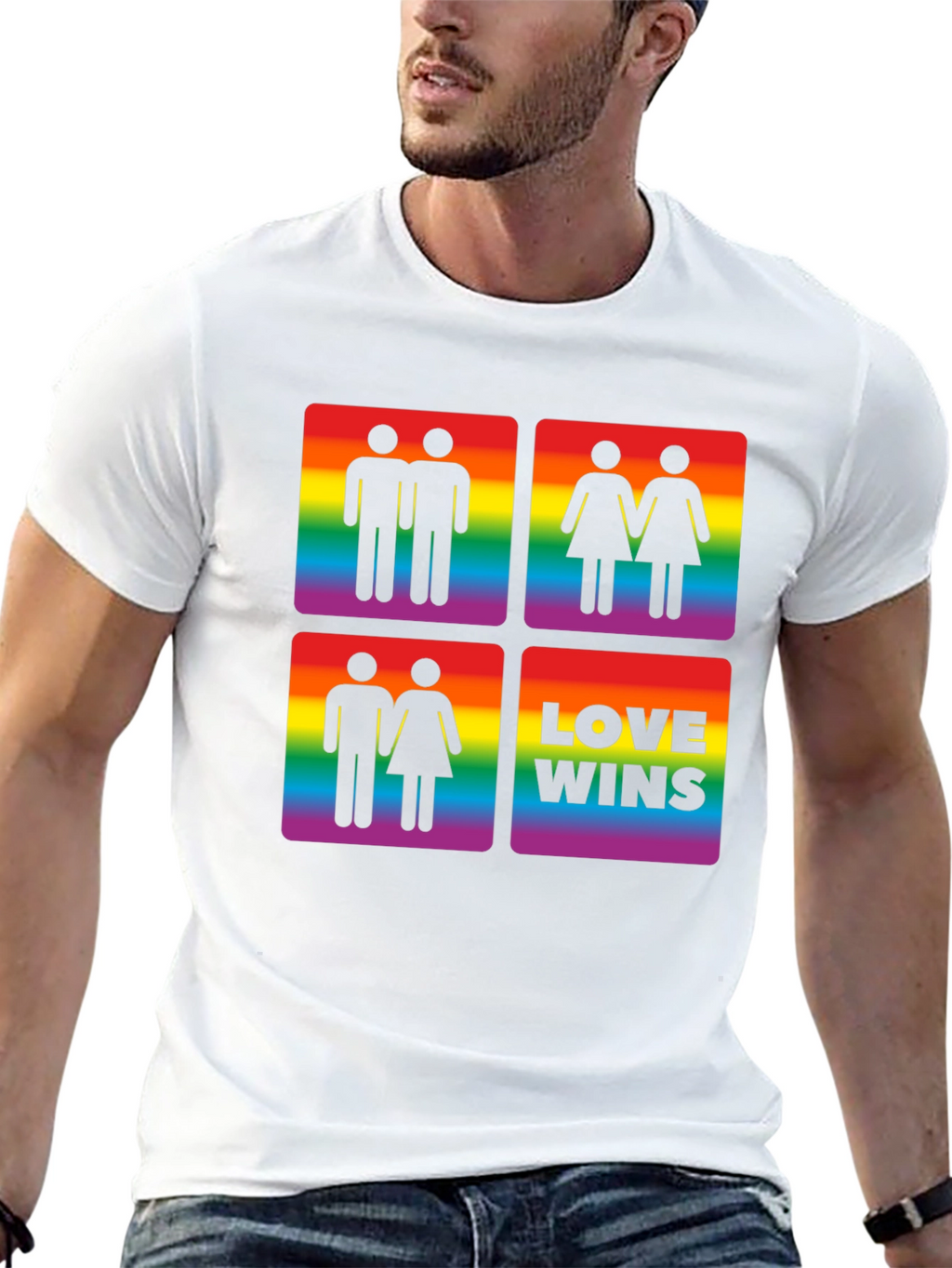 Love Wins LGBT Pride Graphic Tee