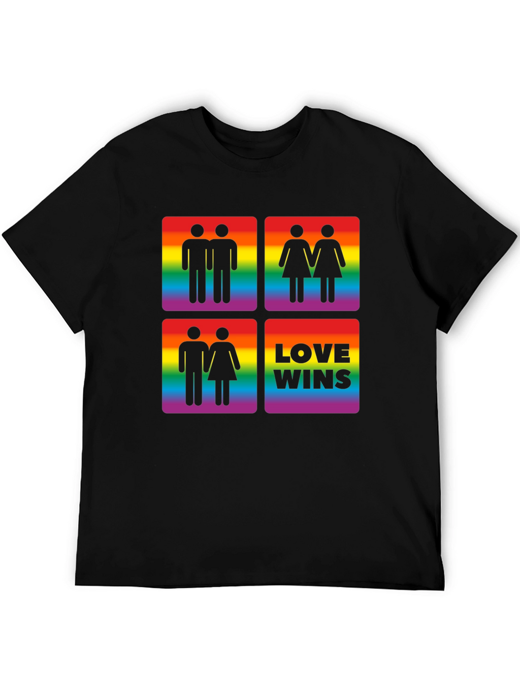 Love Wins LGBT Pride Graphic Tee