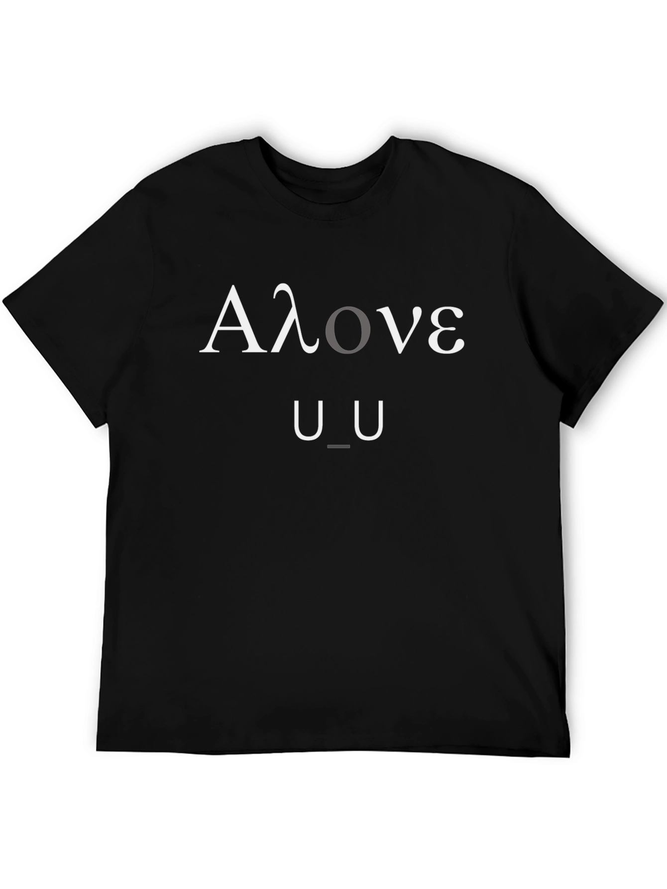 Alone Graphic Tee - Comfort and Style