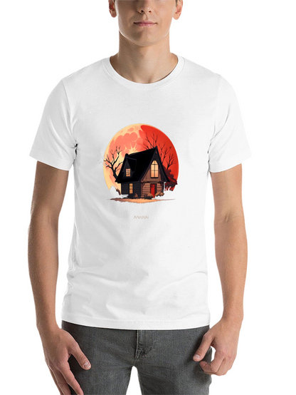 Spooky House Graphic T-Shirt