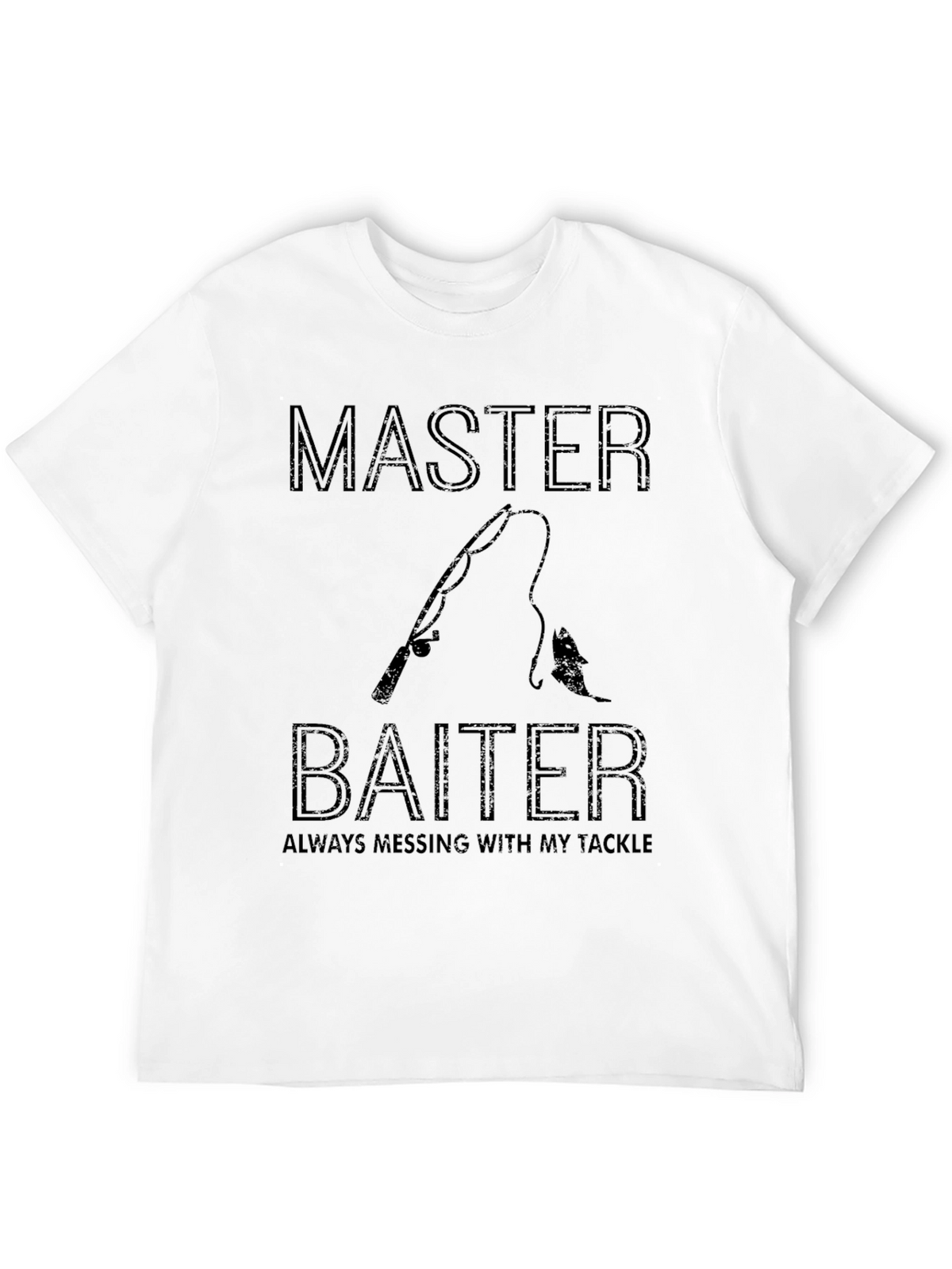 Master Baiter Fishing T-Shirt - Tackle Humor