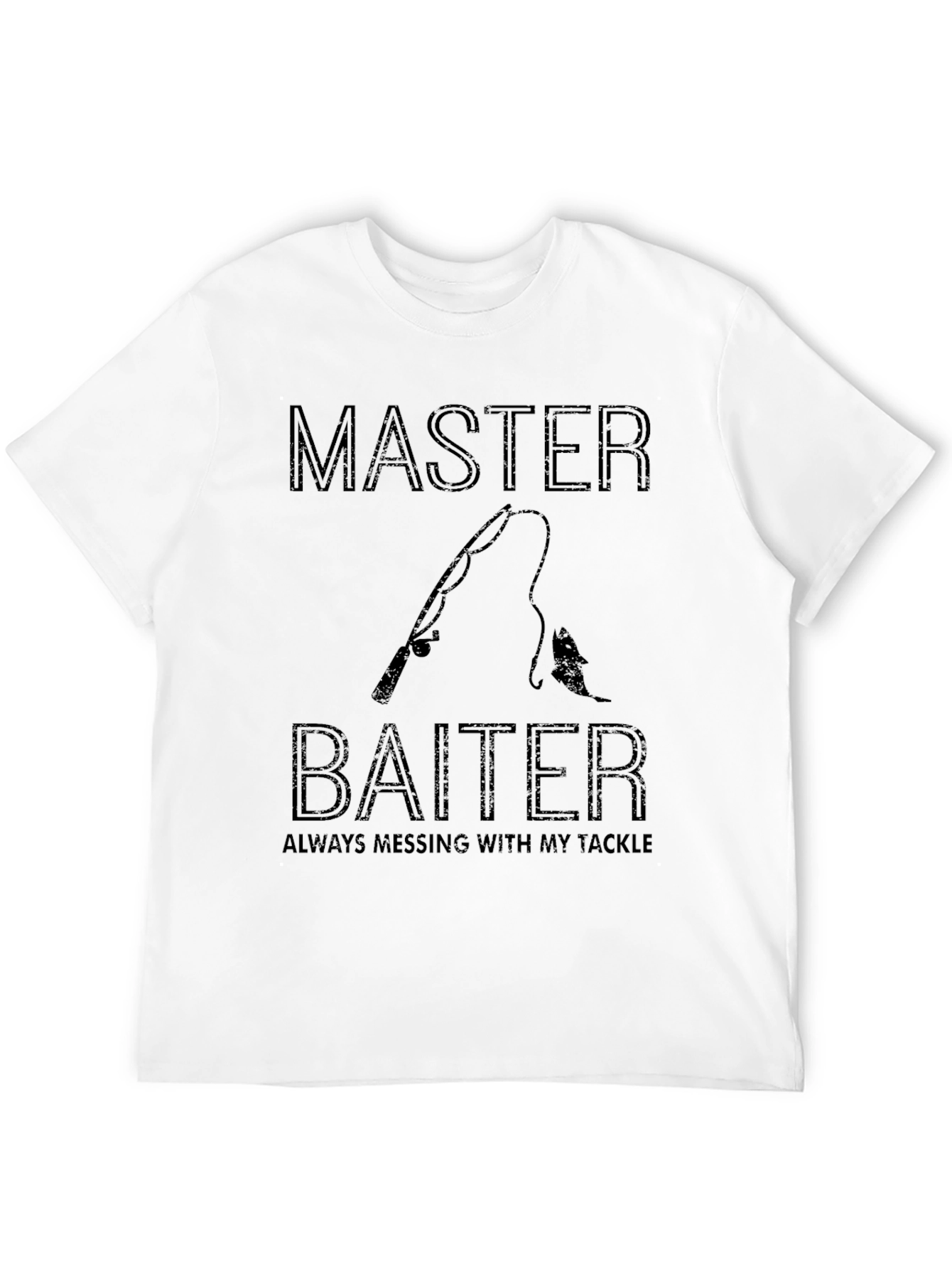 Master Baiter Fishing T-Shirt - Tackle Humor