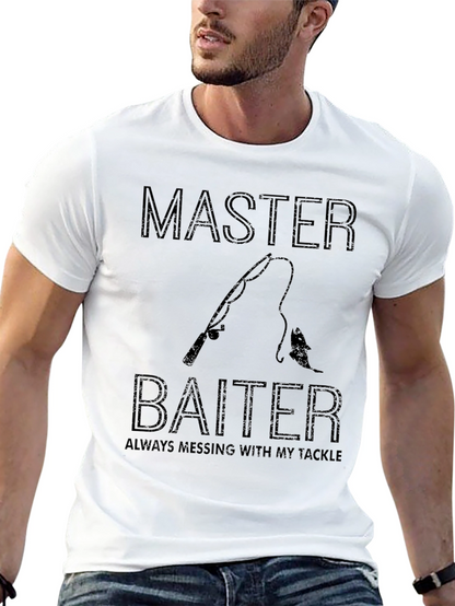 Master Baiter Fishing T-Shirt - Tackle Humor