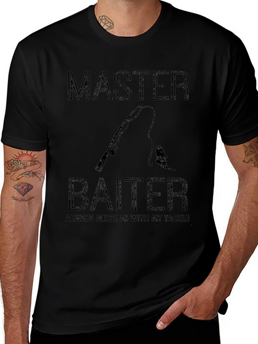 Master Baiter Fishing T-Shirt - Tackle Humor