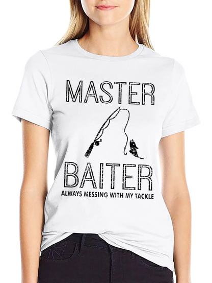 Master Baiter Fishing T-Shirt - Tackle Humor