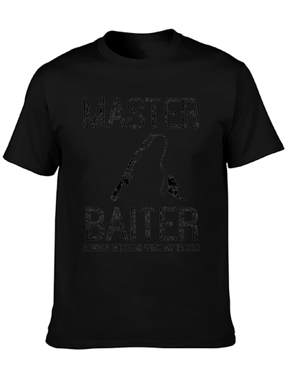 Master Baiter Fishing T-Shirt - Tackle Humor