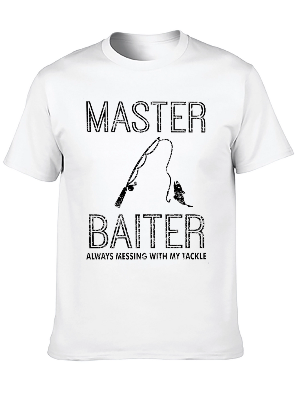 Master Baiter Fishing T-Shirt - Tackle Humor