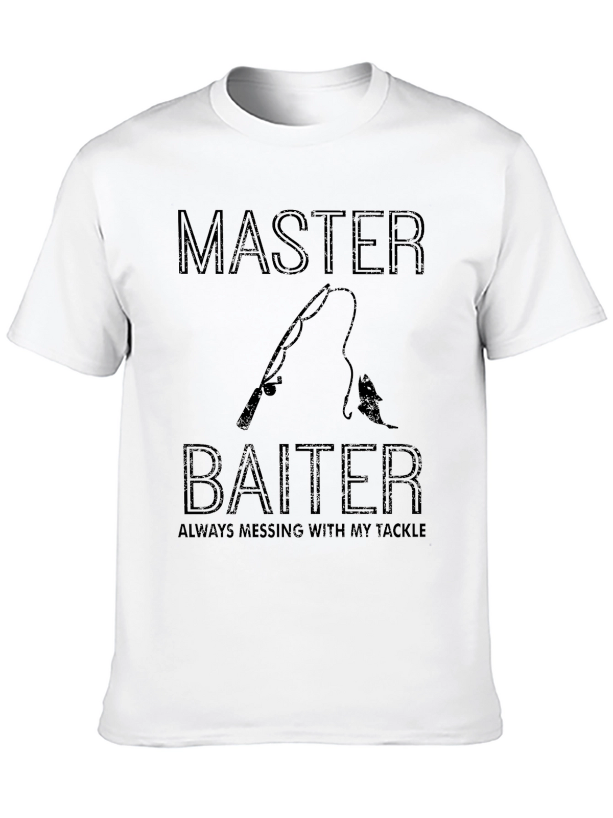 Master Baiter Fishing T-Shirt - Tackle Humor