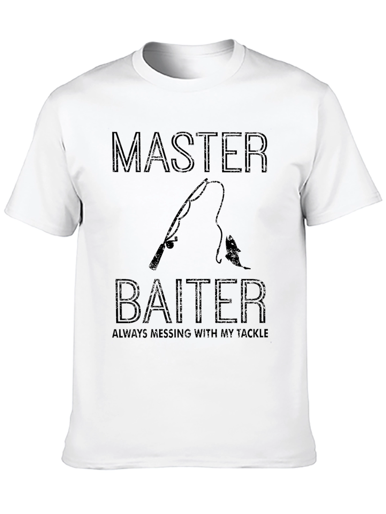 Master Baiter Fishing T-Shirt - Tackle Humor