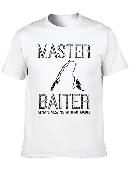 Master Baiter Fishing T-Shirt - Tackle Humor