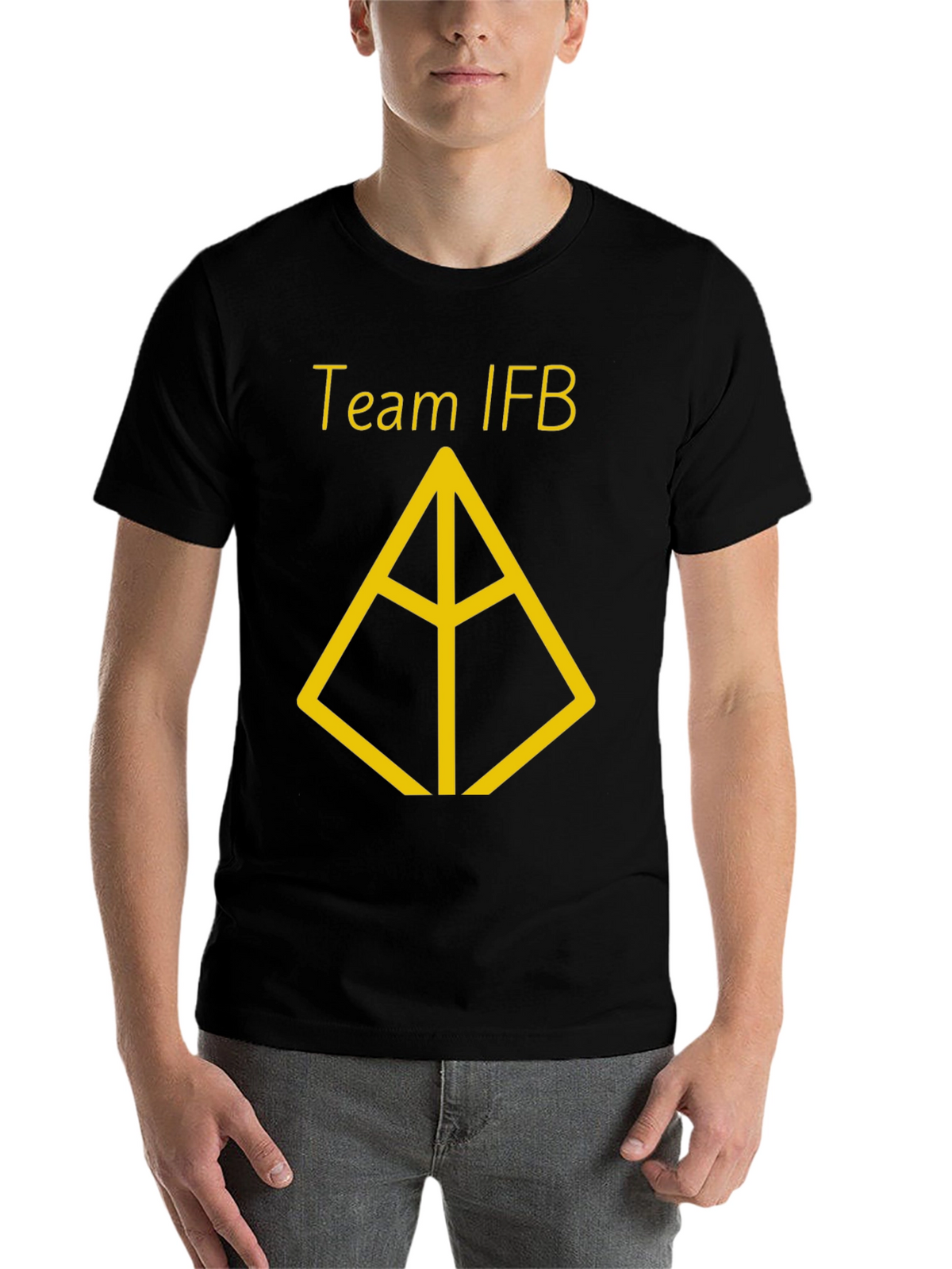 Team IFB Black Graphic Tee