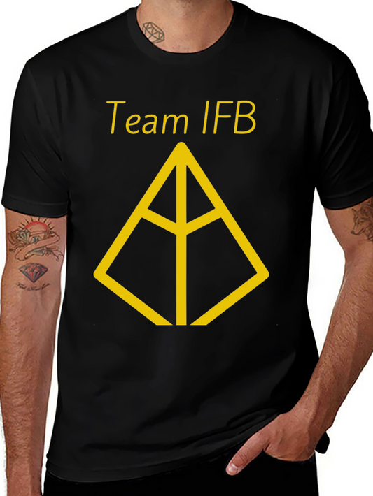Team IFB Black Graphic Tee