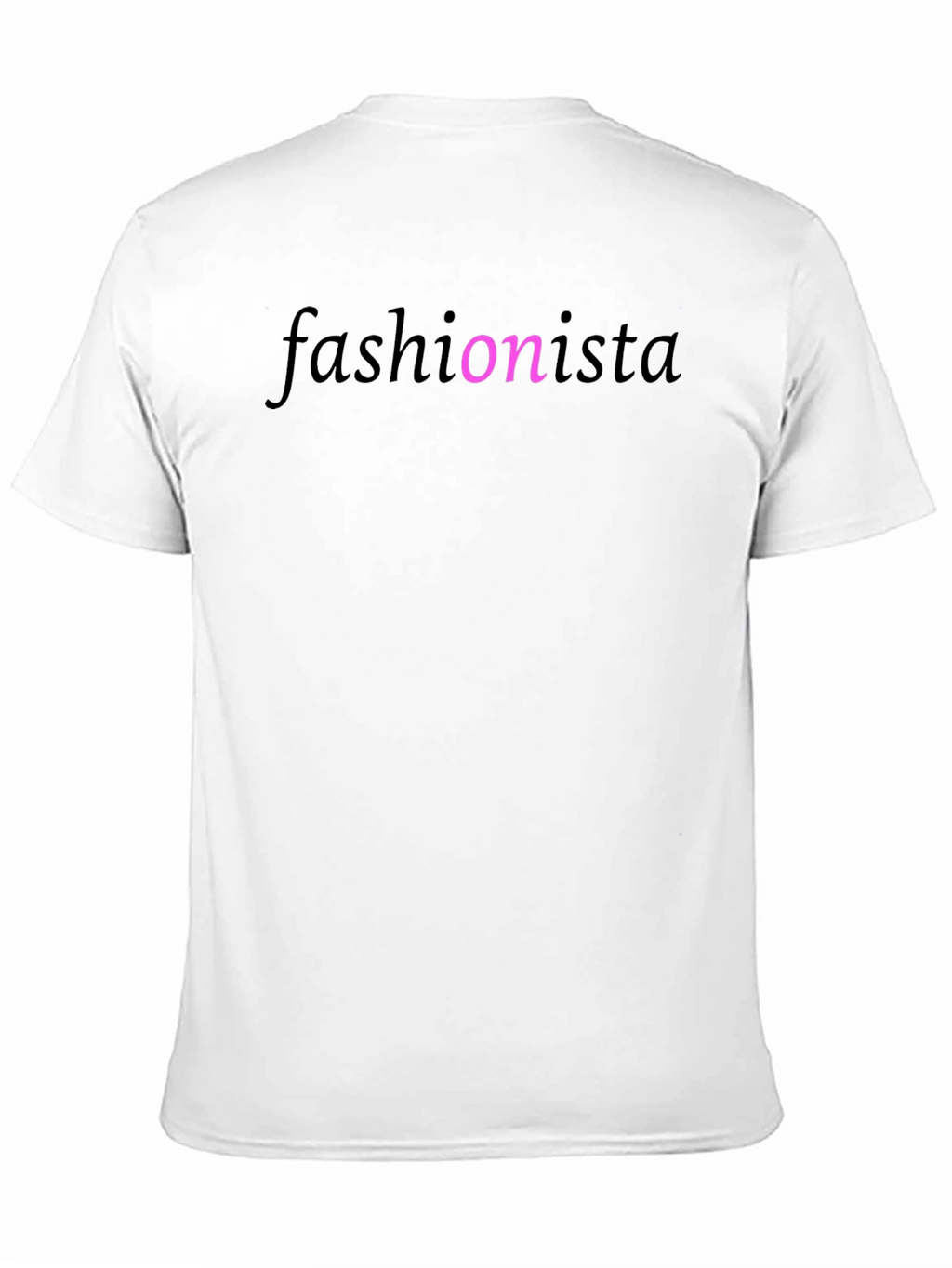 Fashionista Black T-Shirt for Style Enthusiasts