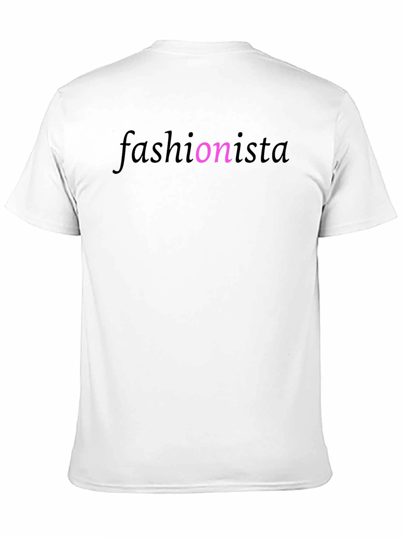 Fashionista Black T-Shirt for Style Enthusiasts