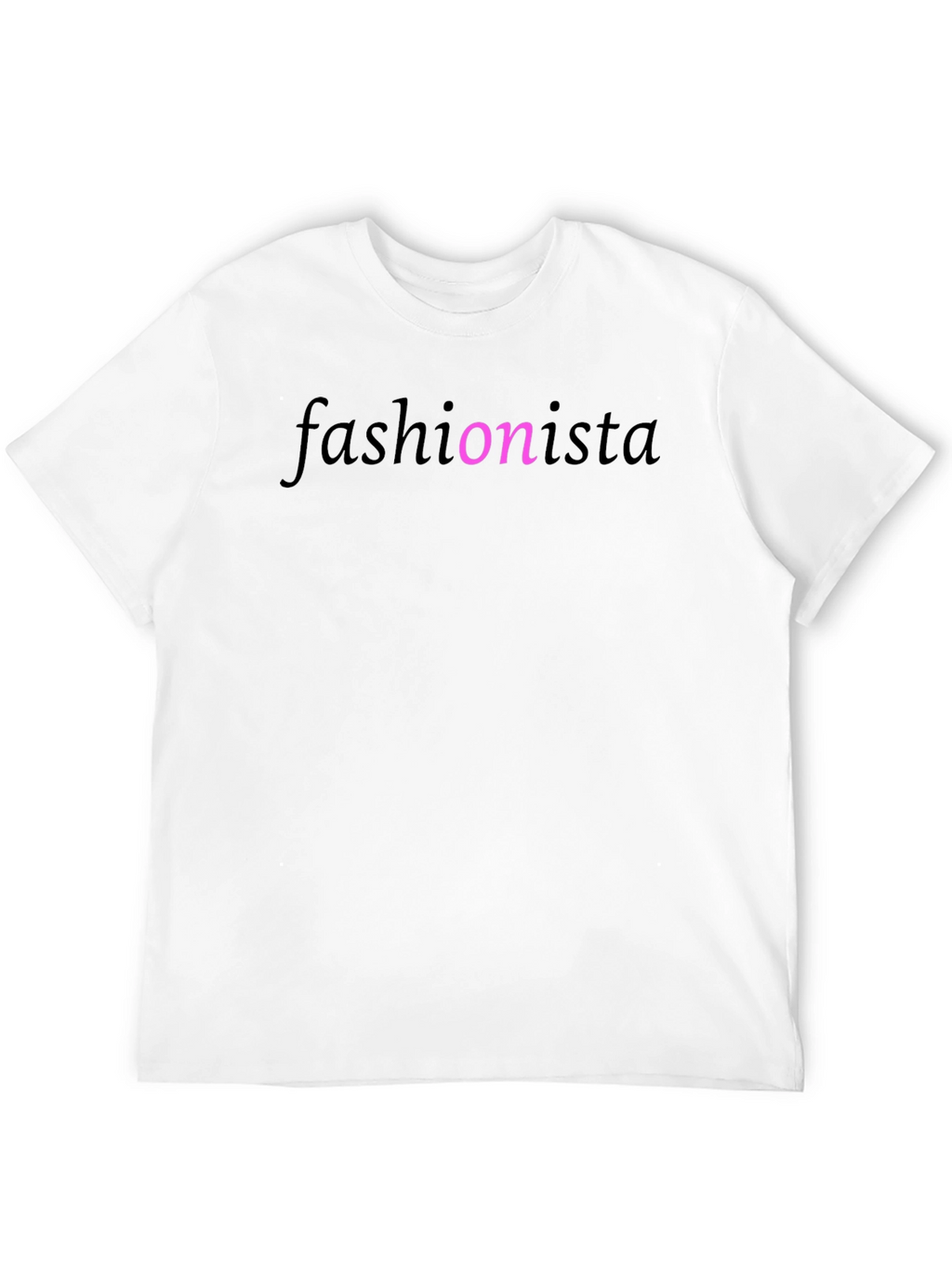 Fashionista Black T-Shirt for Style Enthusiasts
