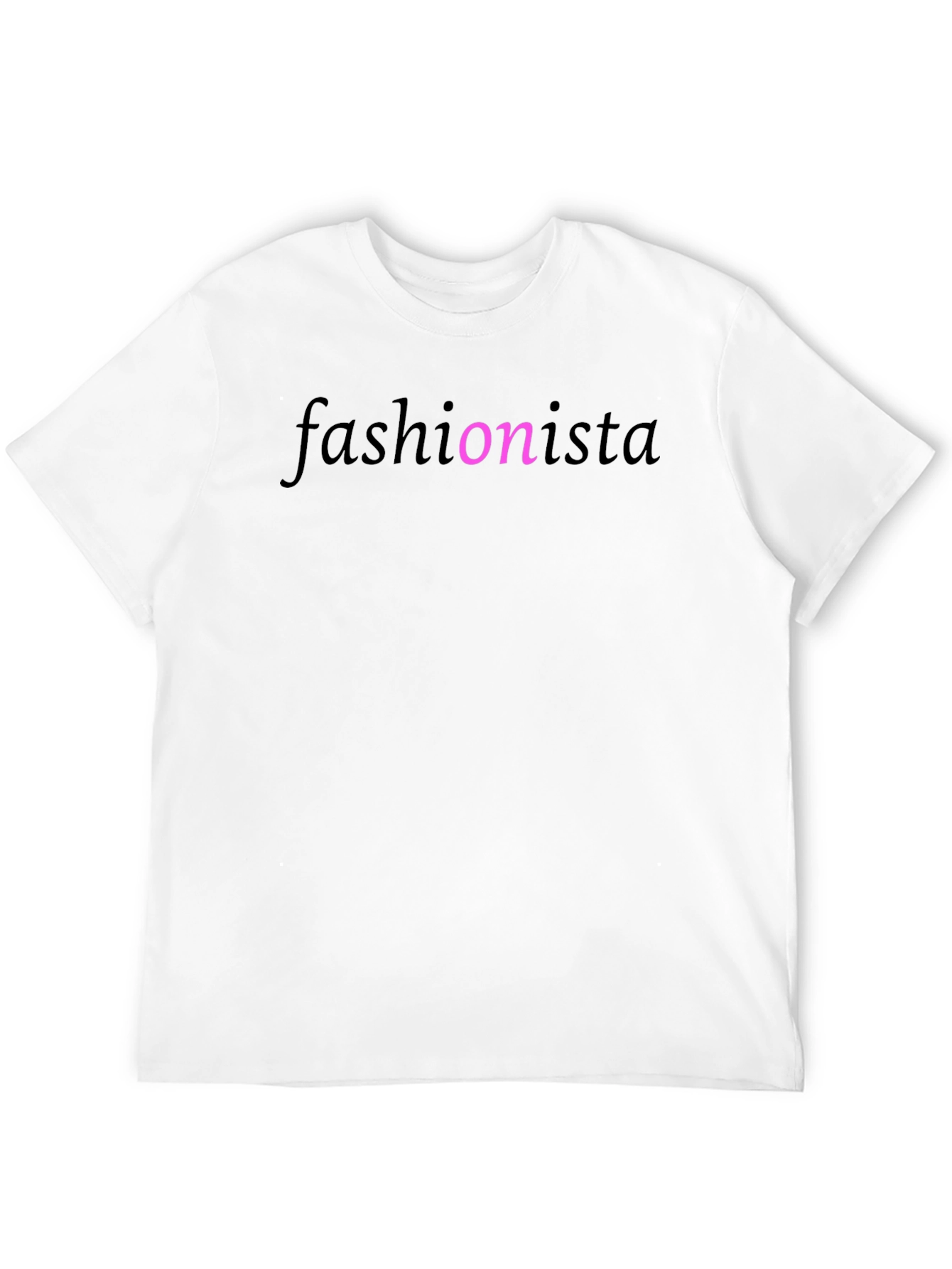 Fashionista Black T-Shirt for Style Enthusiasts