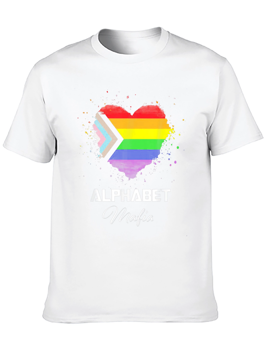 LGBT Pride Alphabet Mafia Graphic T-Shirt