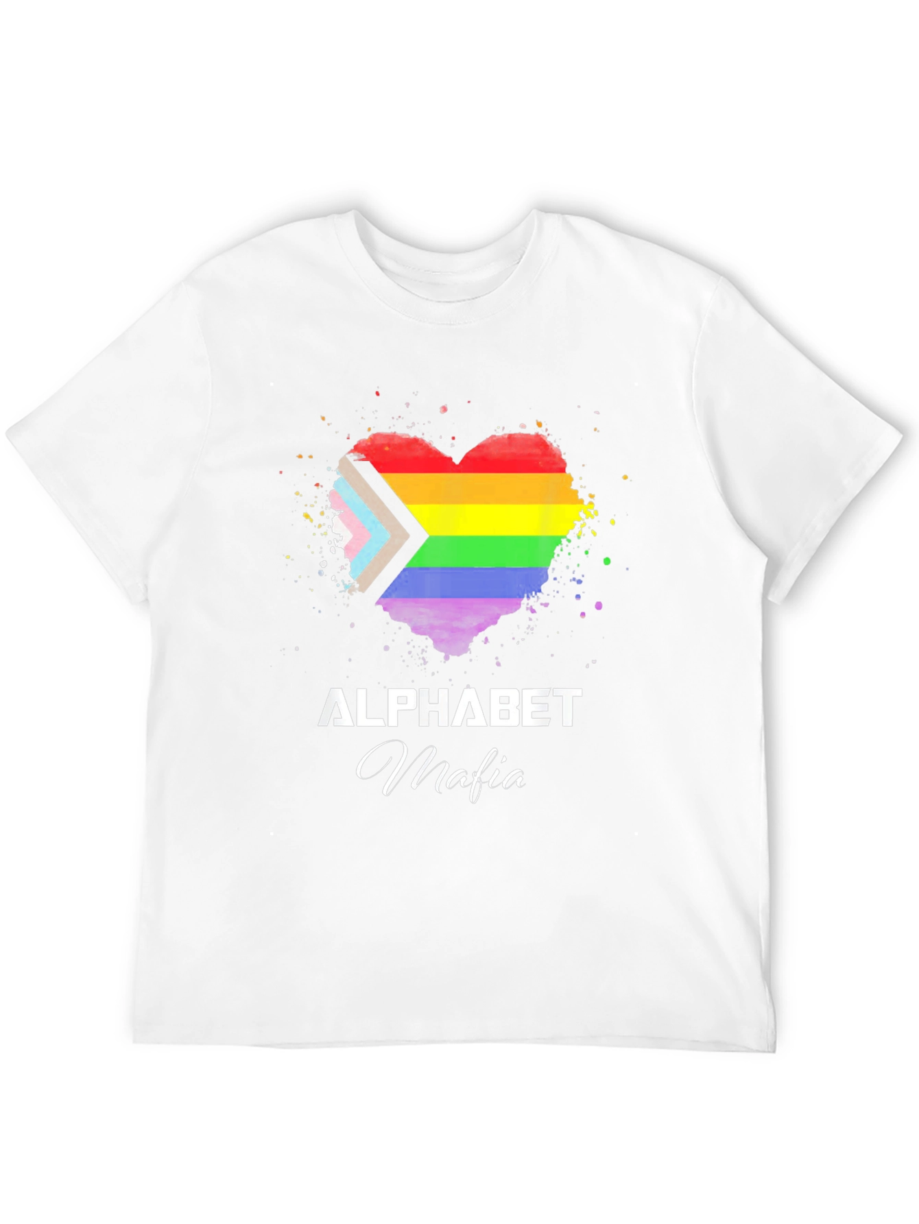 LGBT Pride Alphabet Mafia Graphic T-Shirt