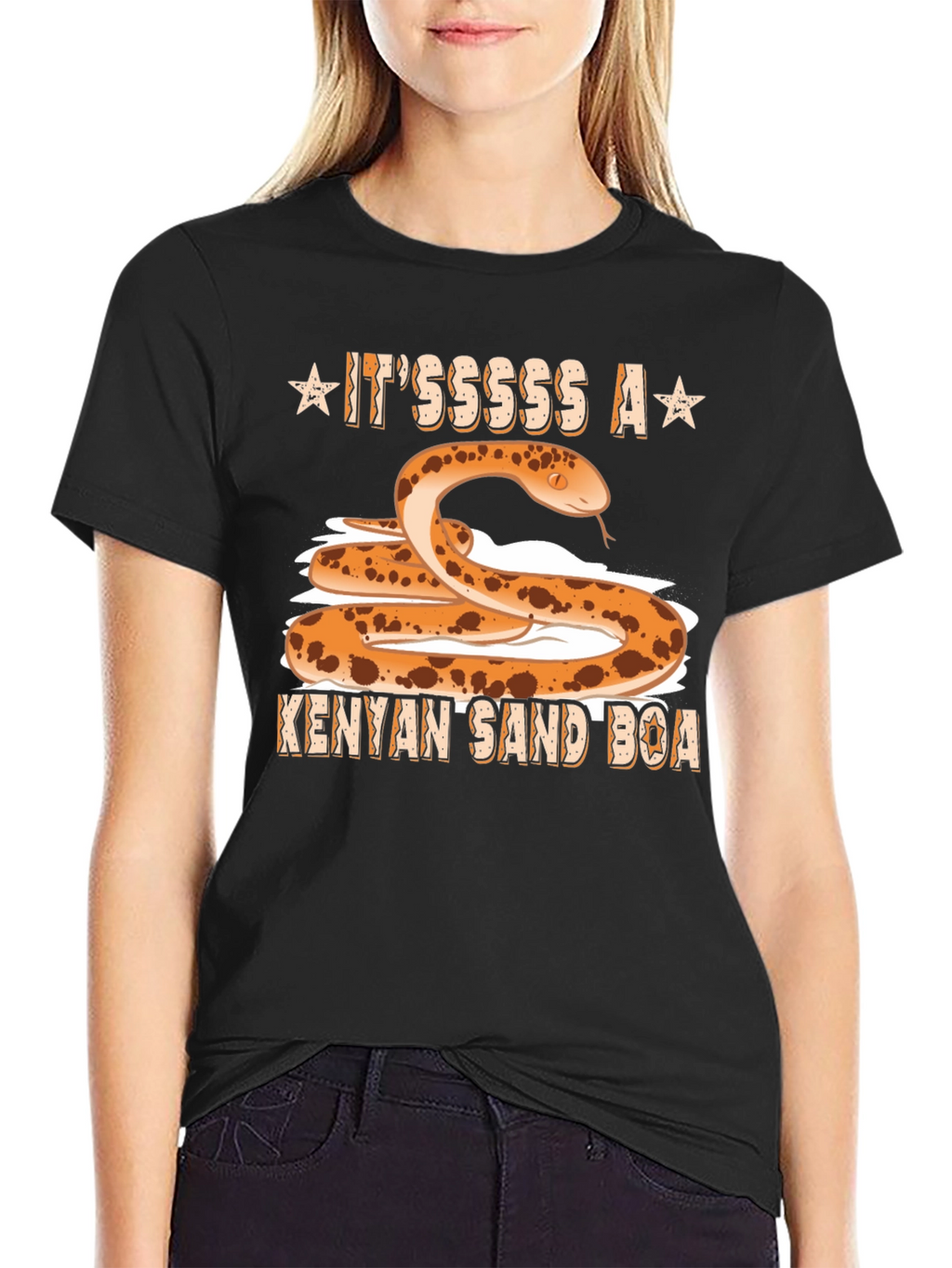 Kenyan Sand Boa T-Shirt - Reptile Lover Tee