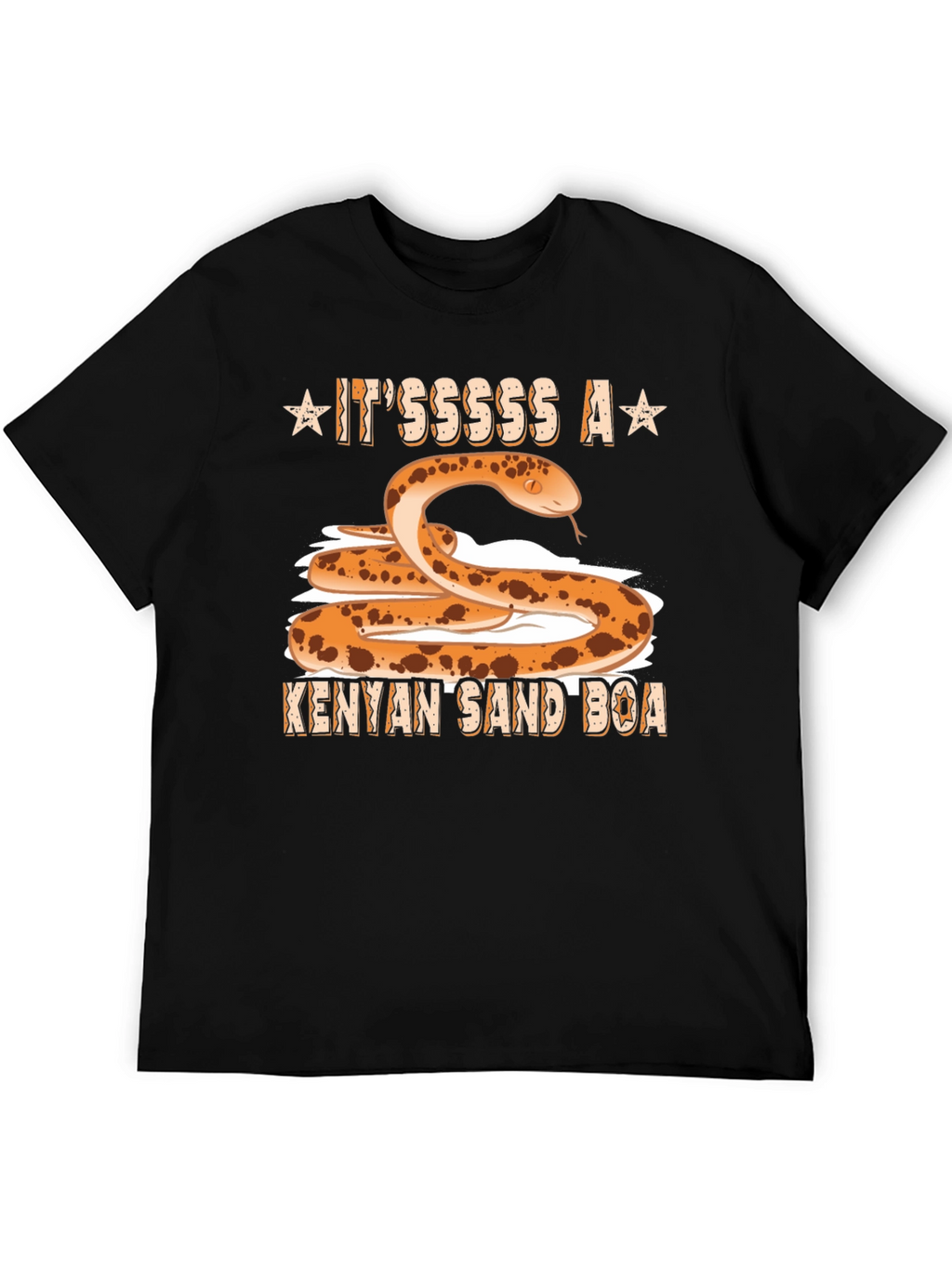 Kenyan Sand Boa T-Shirt - Reptile Lover Tee