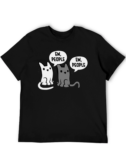Ew People Funny Cat T-Shirt