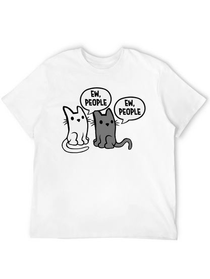 Ew People Funny Cat T-Shirt