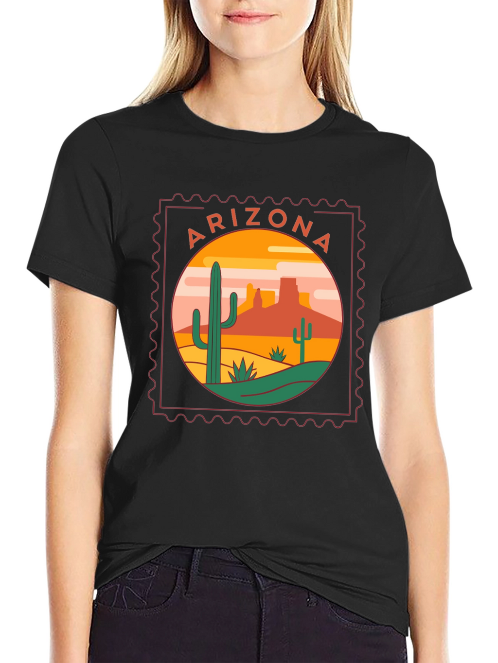 Arizona Desert Graphic Tee - Stylish Unisex T-Shirt