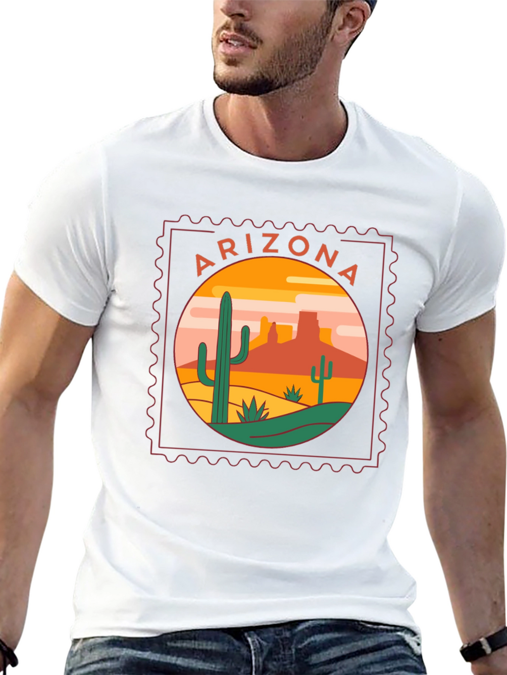 Arizona Desert Graphic Tee - Stylish Unisex T-Shirt