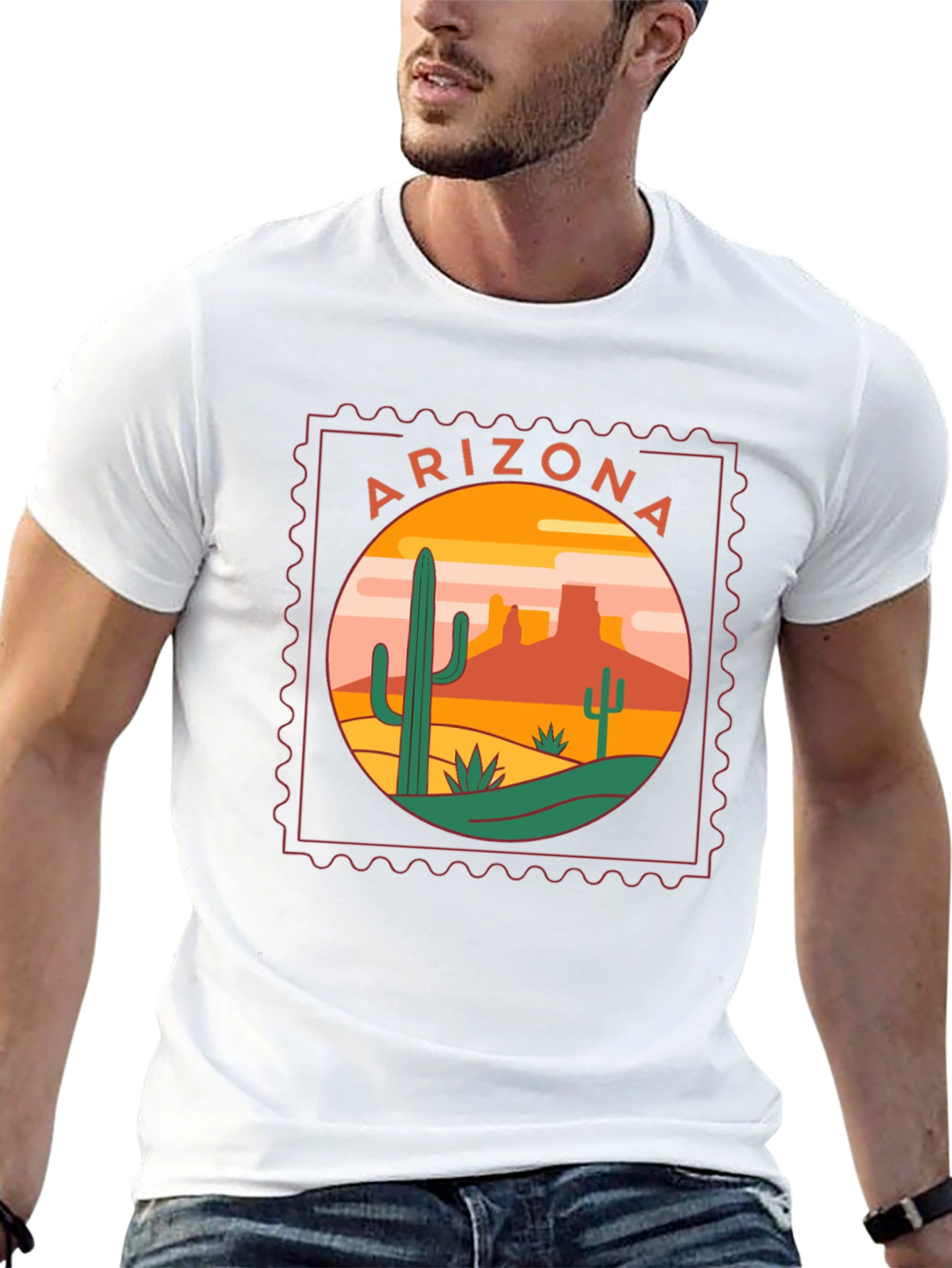 Arizona Desert Graphic Tee - Stylish Unisex T-Shirt