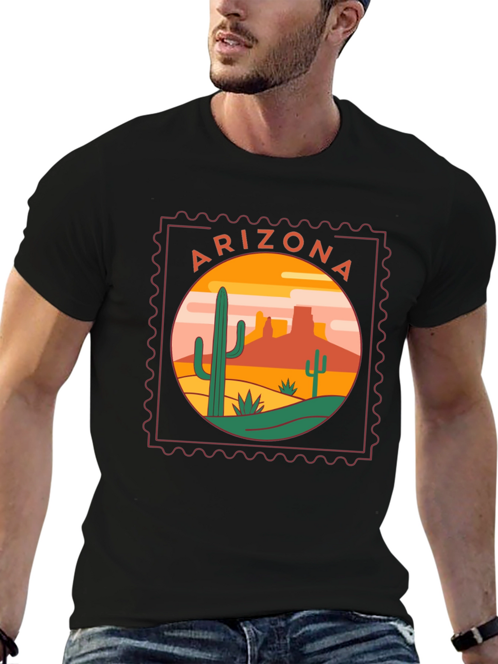 Arizona Desert Graphic Tee - Stylish Unisex T-Shirt