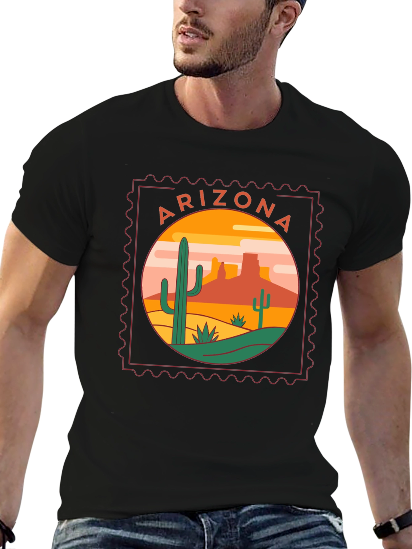 Arizona Desert Graphic Tee - Stylish Unisex T-Shirt