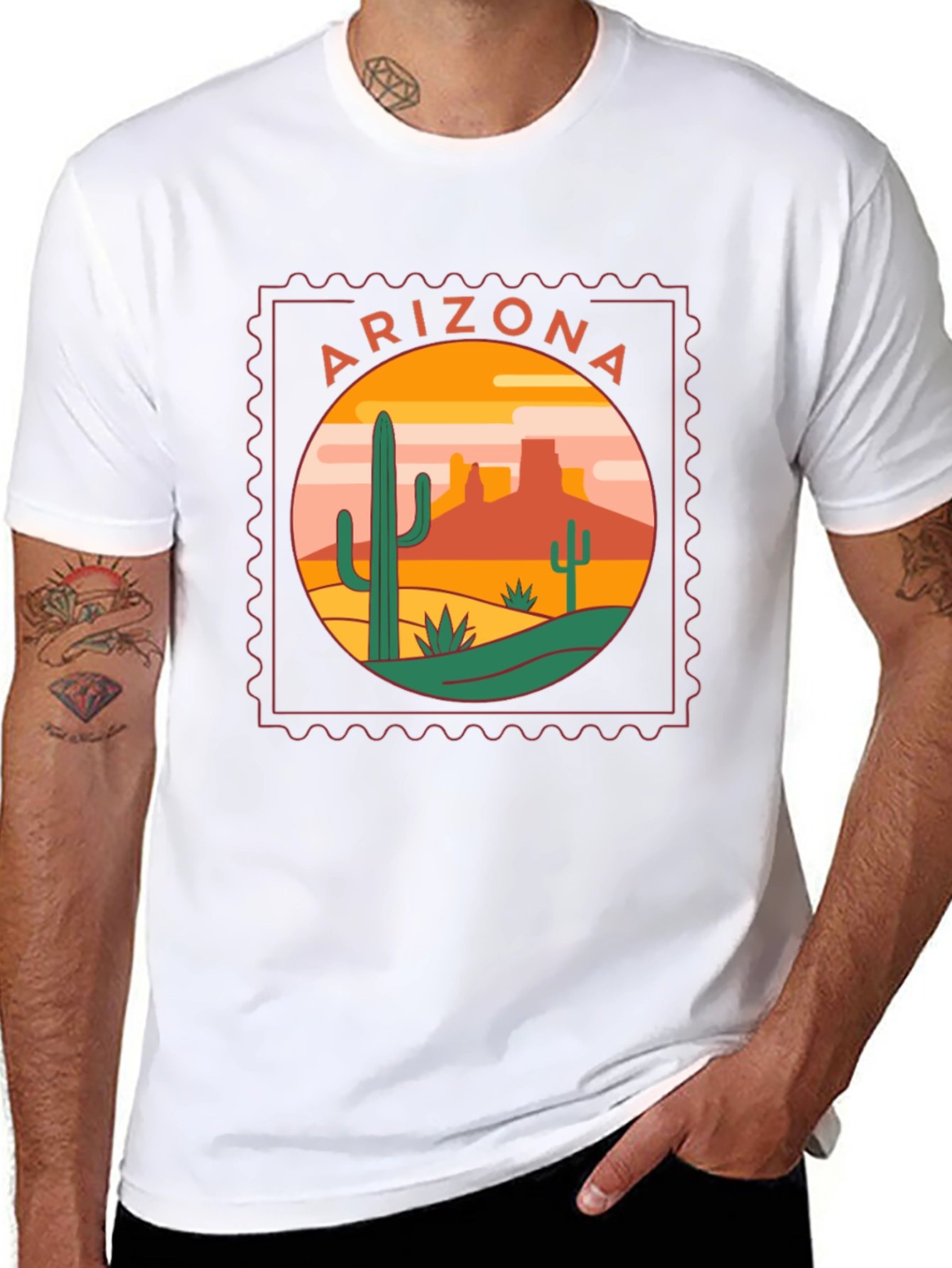 Arizona Desert Graphic Tee - Stylish Unisex T-Shirt