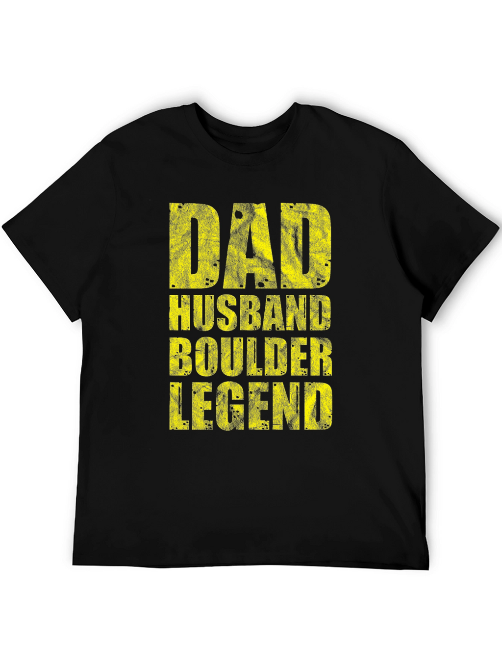 Dad Husband Boulder Legend Graphic T-Shirt