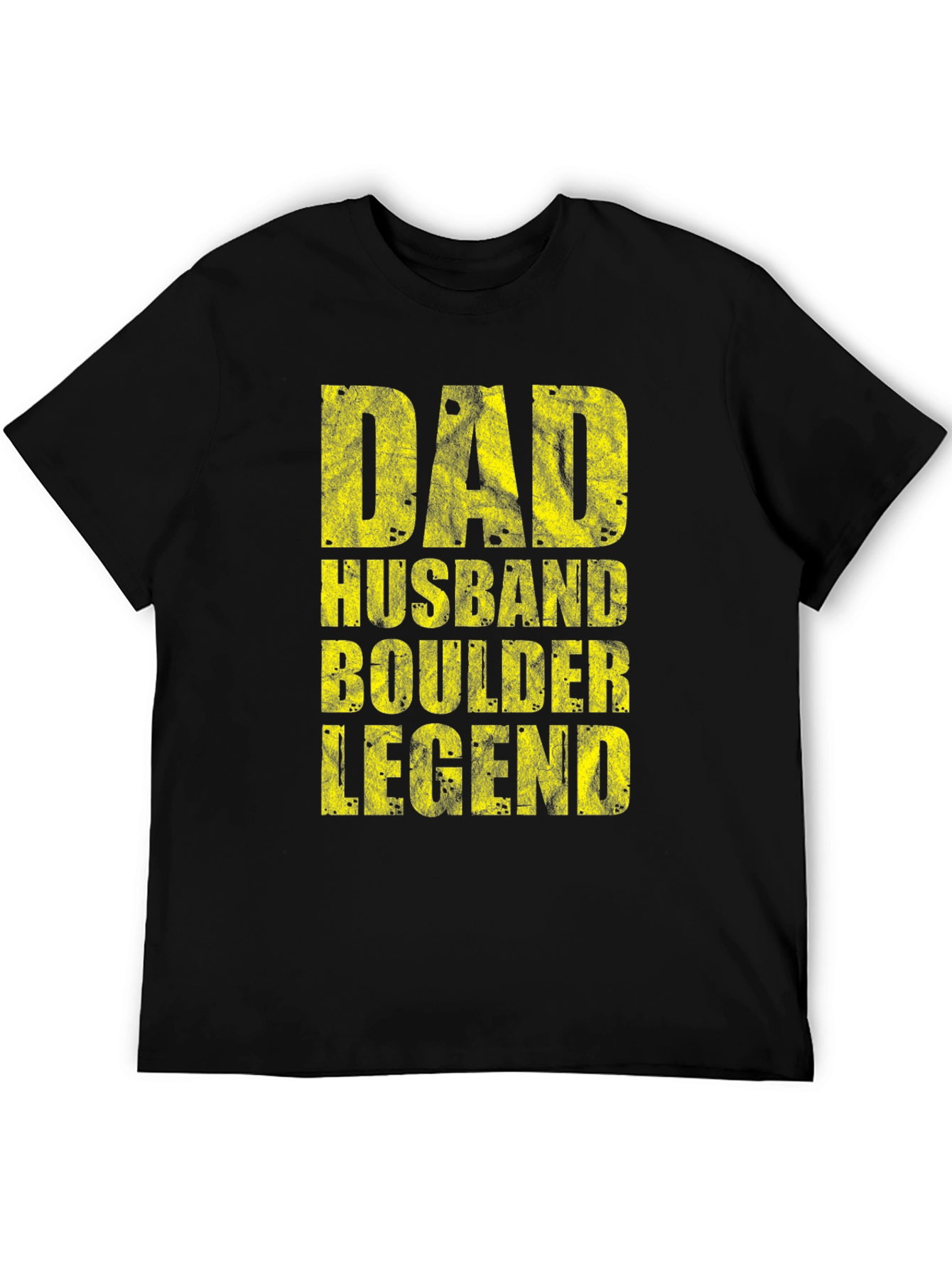 Dad Husband Boulder Legend Graphic T-Shirt