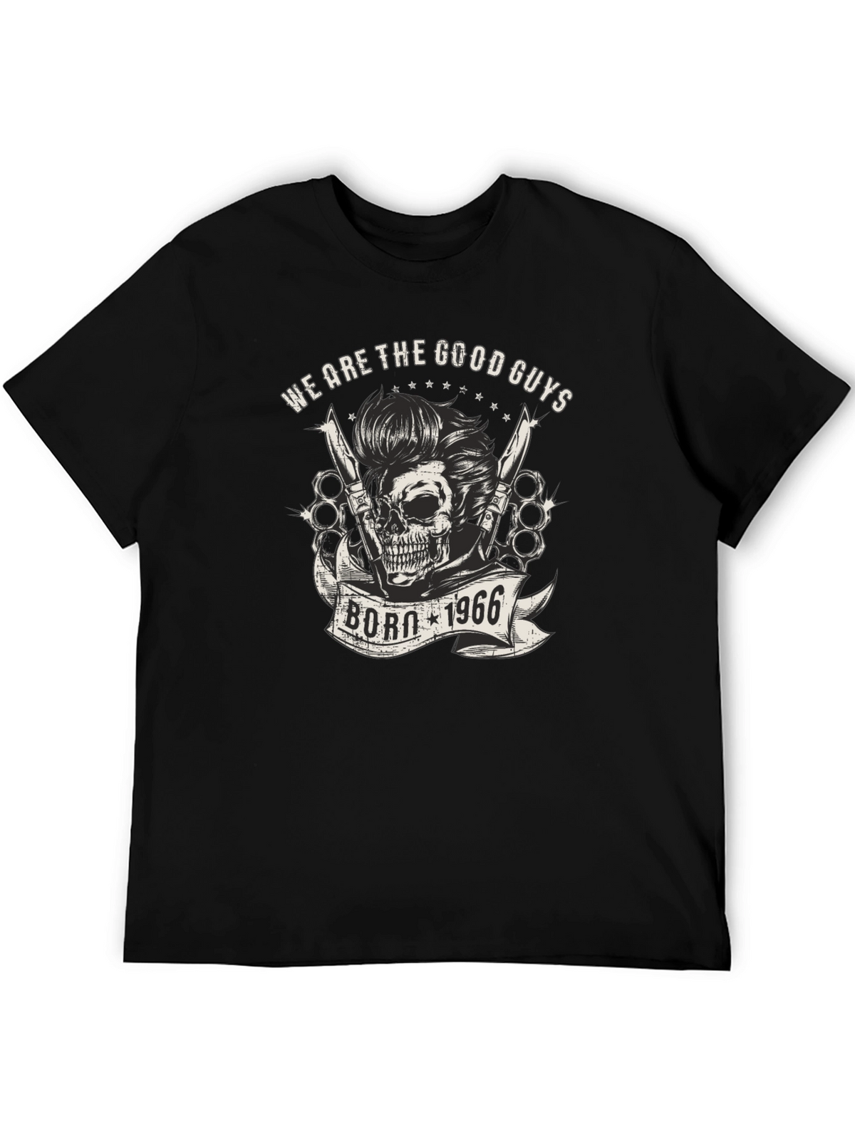 Born 1966 Skull Graphic T-Shirt