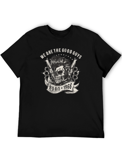 Born 1966 Skull Graphic T-Shirt