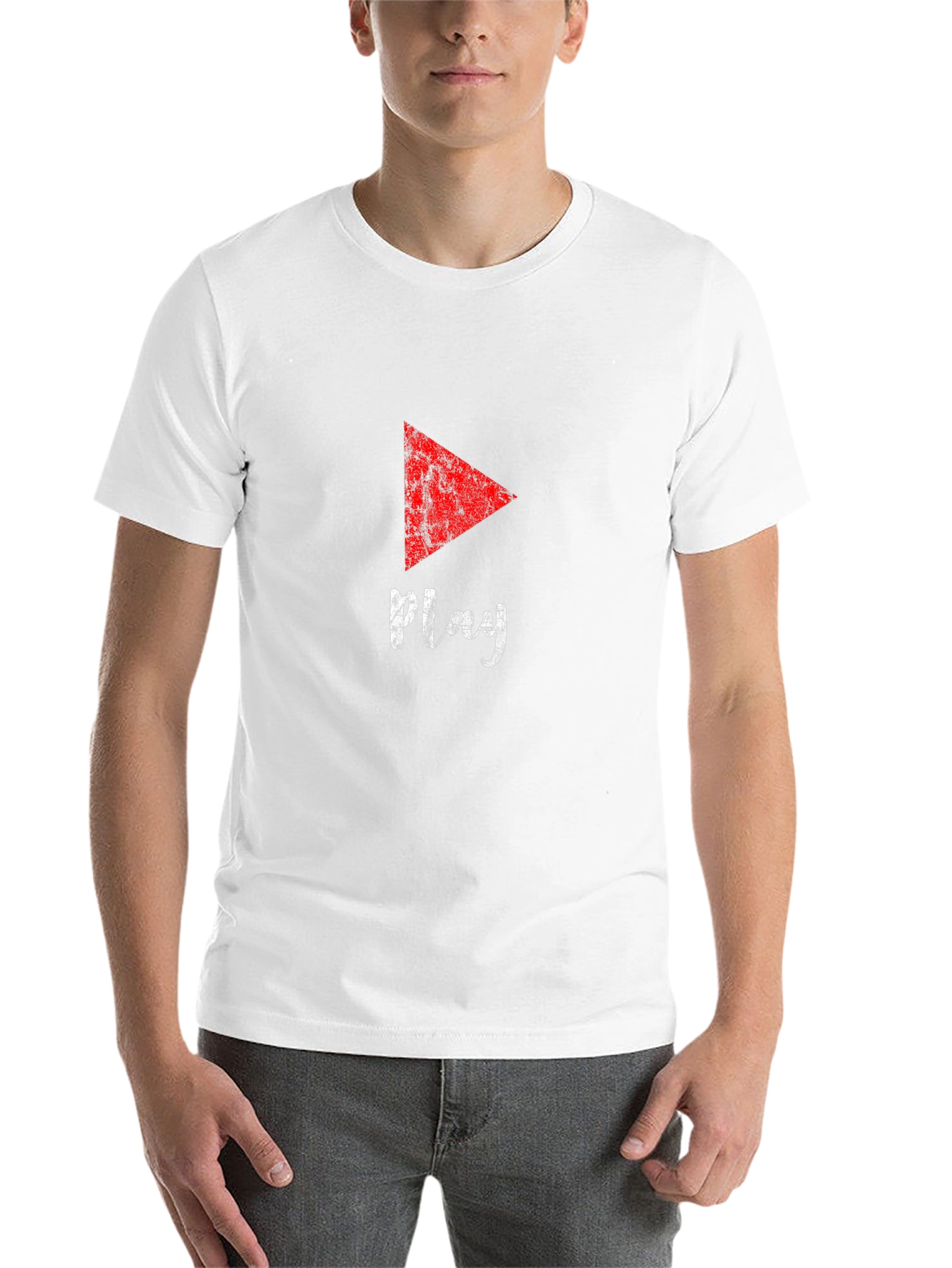 Retro Play T-Shirt - Black Cotton Tee