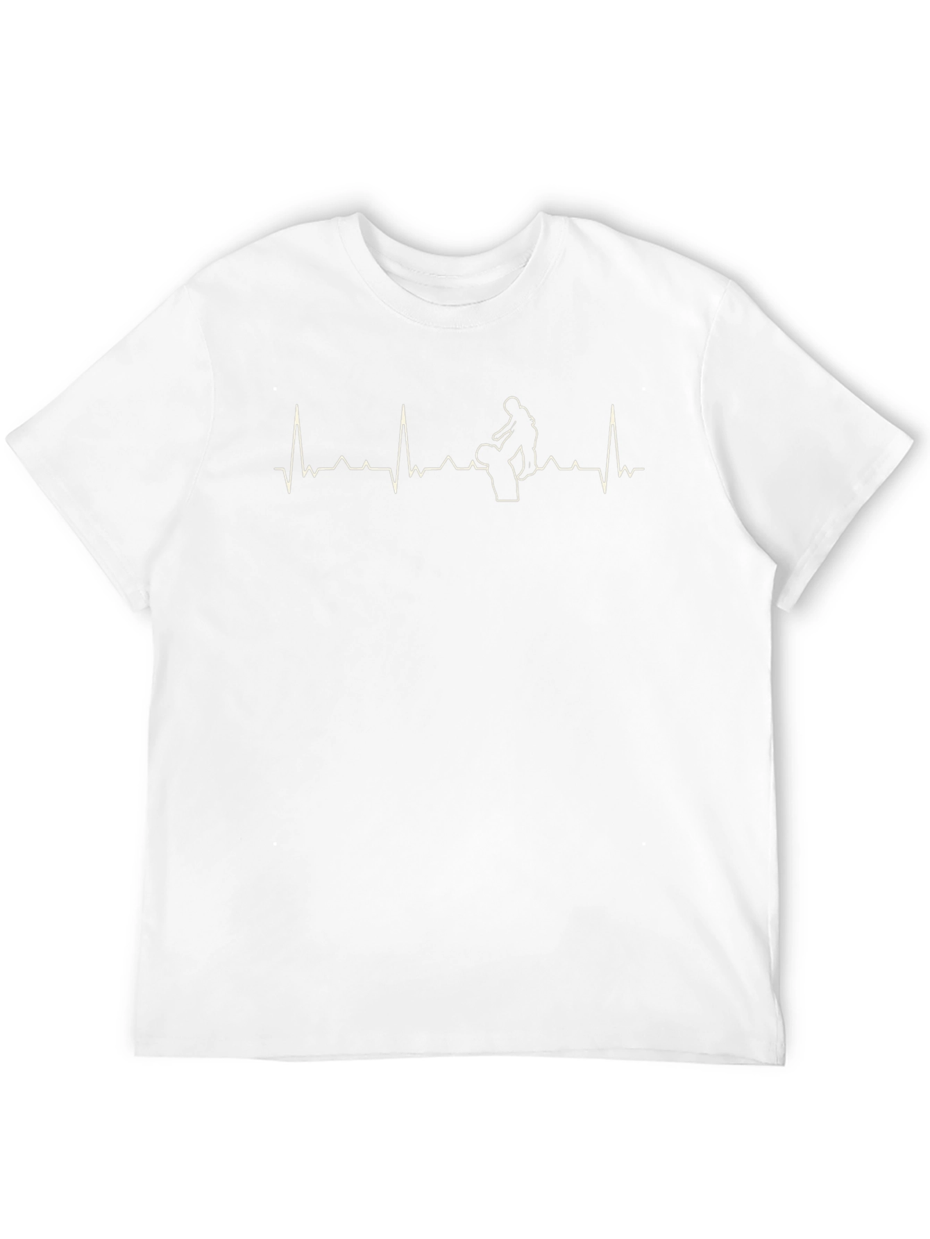 Dad Life Heartbeat Graphic Tee