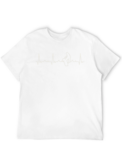 Dad Life Heartbeat Graphic Tee