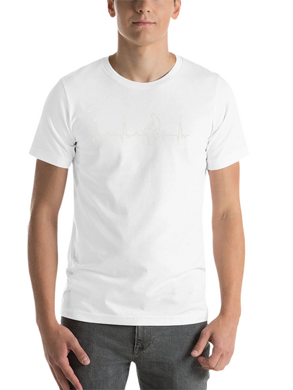 Dad Life Heartbeat Graphic Tee