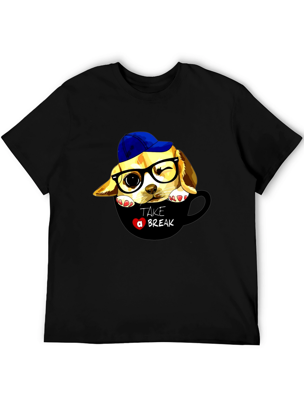 Take a Break Dog T-Shirt