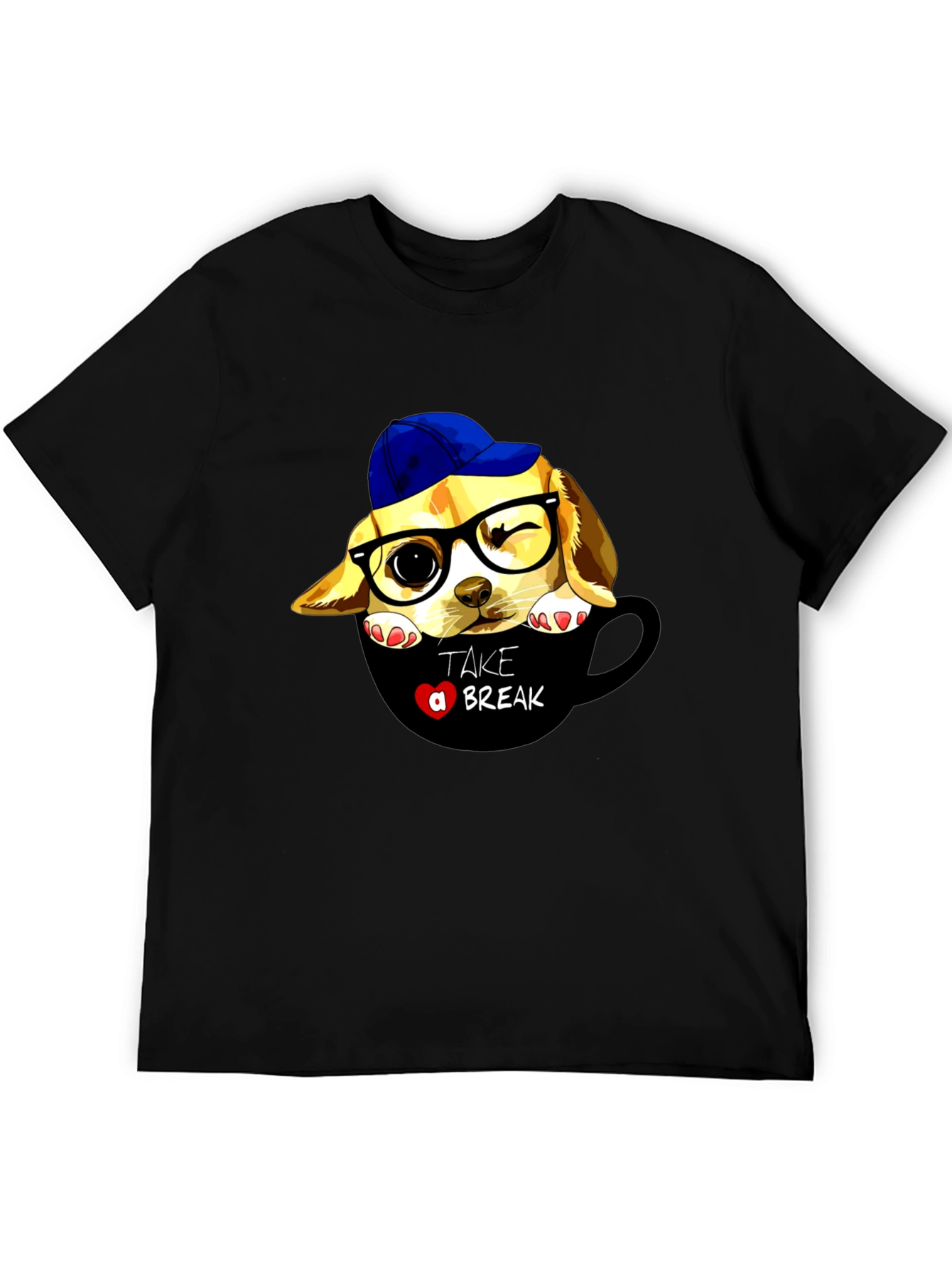 Take a Break Dog T-Shirt